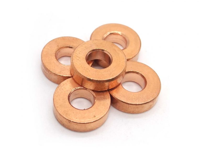 Brass flat washers