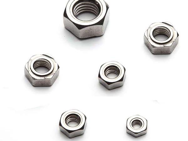 Hex weld nuts
