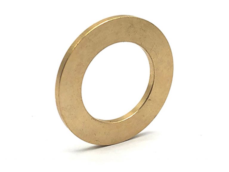 Copper flat washers