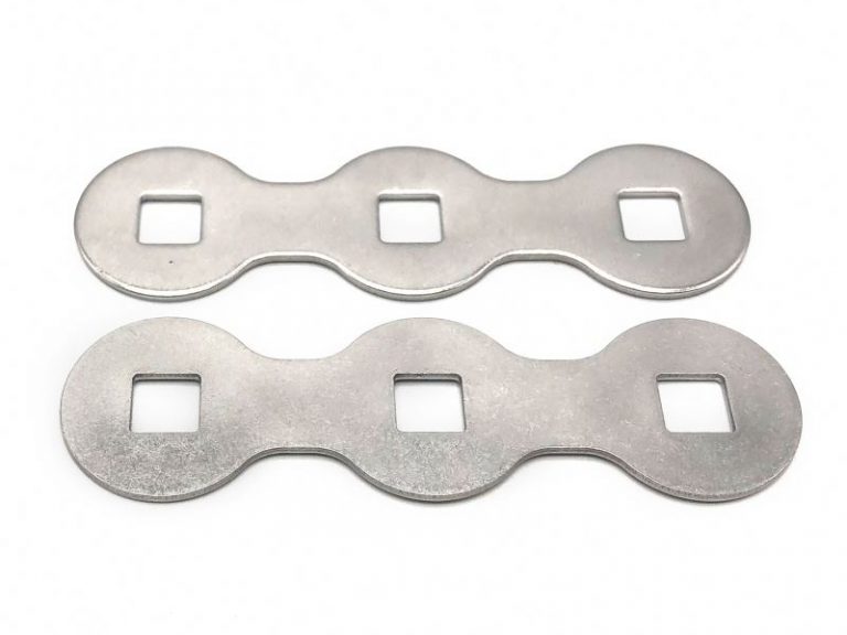 Galvanized flat washers
