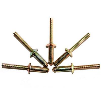 Brass blind rivets