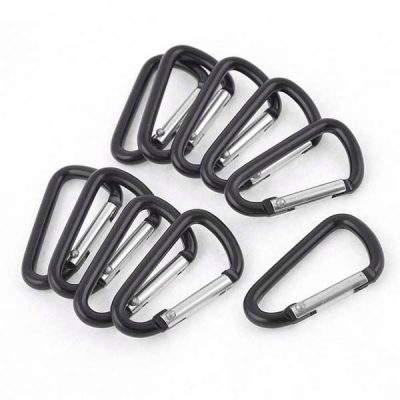 black carabiners black carabiners