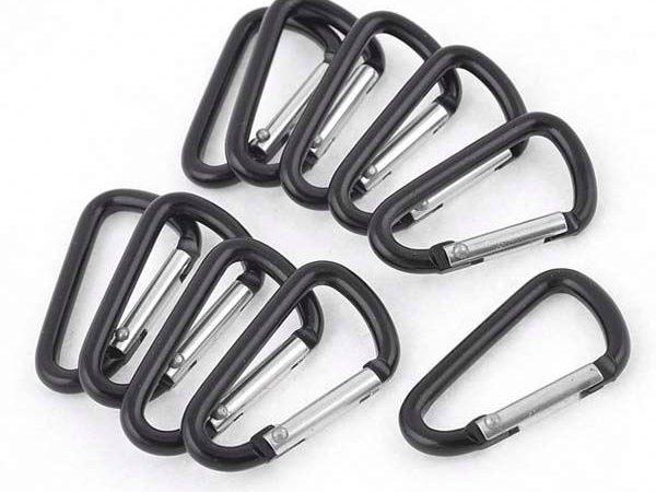 black carabiners