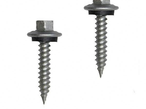 Steel roofing screws