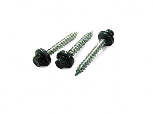 Galvanized roofing screws