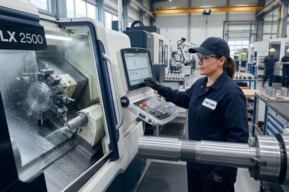 CNC Lathe Operations: Facing, Threading, Grooving CNC Lathe Operations: Facing, Threading, Grooving